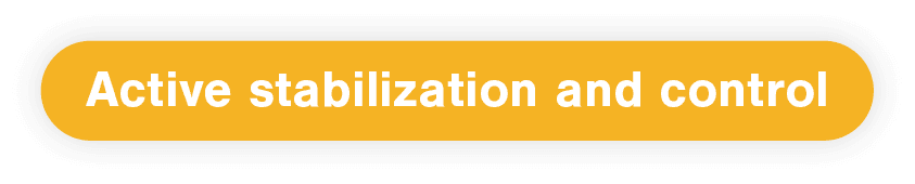 Active stabilization and contro